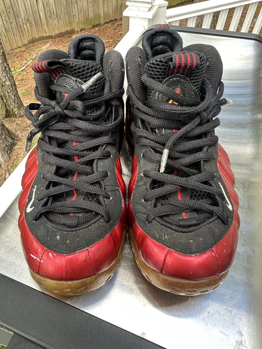 Nike Air Max Jordan Foamposite One Metallic Red Black Lot Men Sz 7
