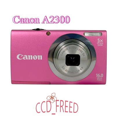 Canon PowerShot A2300 HD Digital Camera 16.0 MP 1080i HD Video