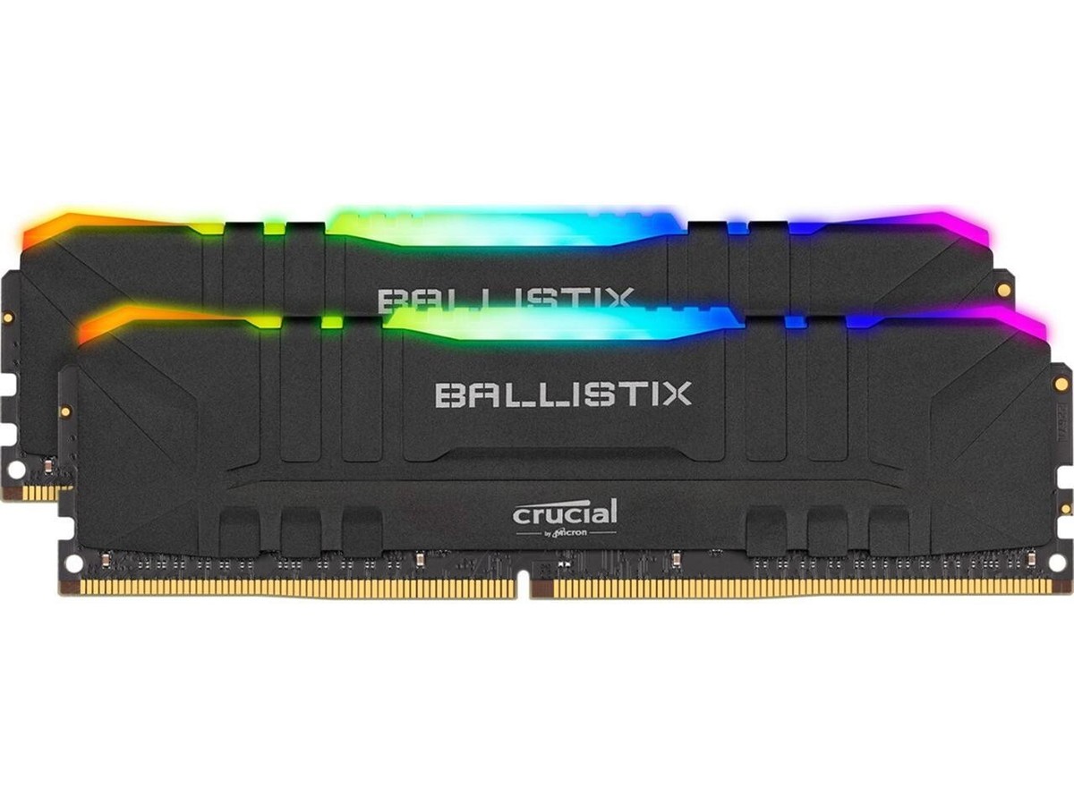 Crucial Ballistix RGB 3600 DDR4 DRAM Desktop Gaming Memory Kit