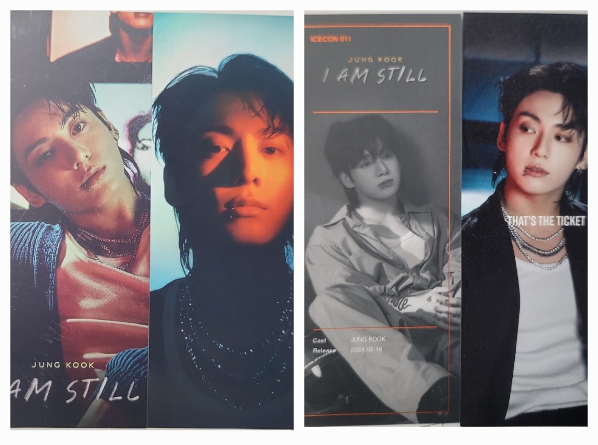 JUNGKOOK BTS TTT Photo TICKET I am still That's the ticket CGV