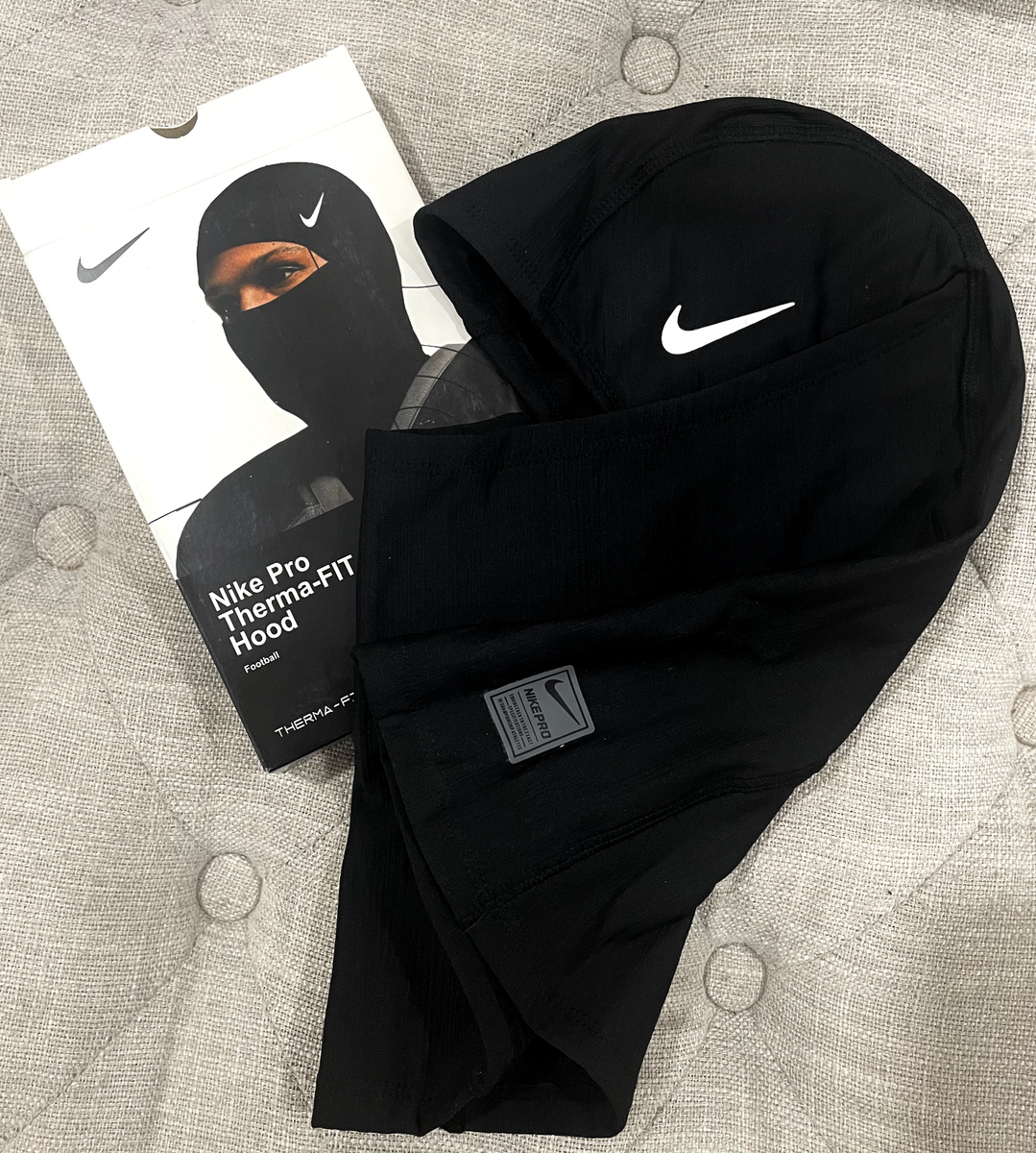 Nike Pro therma-fit hyperwarm hood ski mask black, balclava