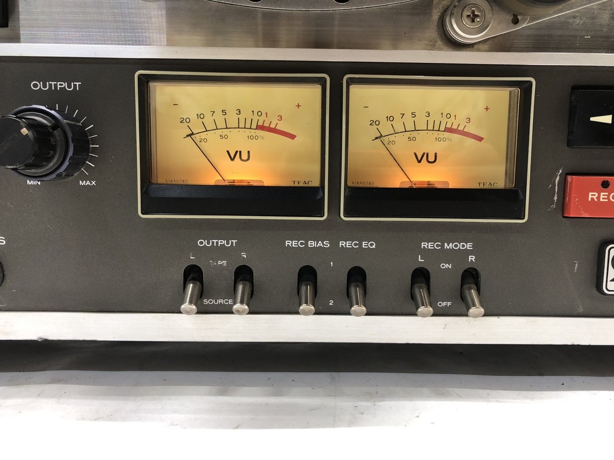 TEAC A-3300SX REEL-TO-REEL TAPE DECK PLAYER, FOR PARTS OR REPAIR