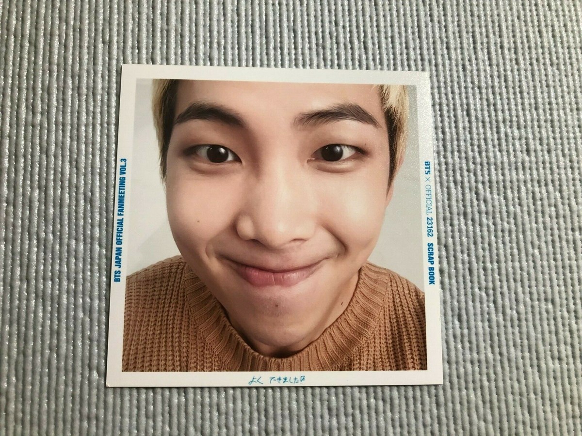 BTS JAPAN OFFICIAL FANMEETING VOL.3 君に届くScrap Book Photo Card
