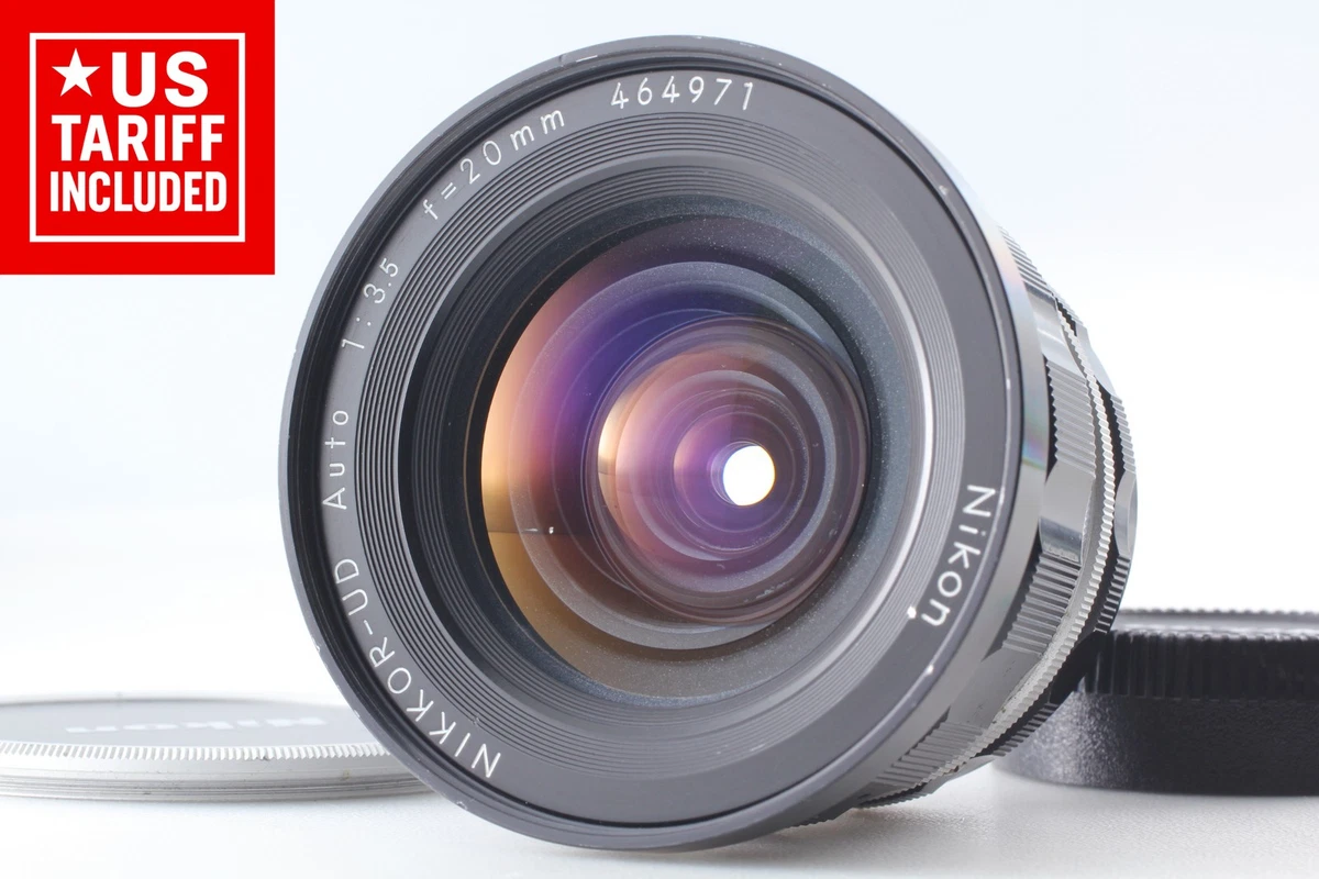 Nikon NIKKOR f/3.5 Camera Lenses 20mm Focal for sale - eBay