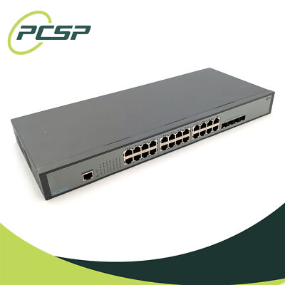 FS S3900-24T4S-R 24-Port GB Eth L2+ Stackable Managed Switch w/ 4x