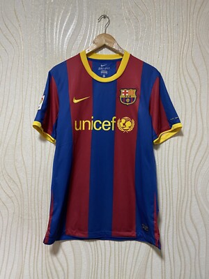 BARCELONA 2010 2011 HOME FOOTBALL SHIRT SOCCER JERSEY NIKE 382354