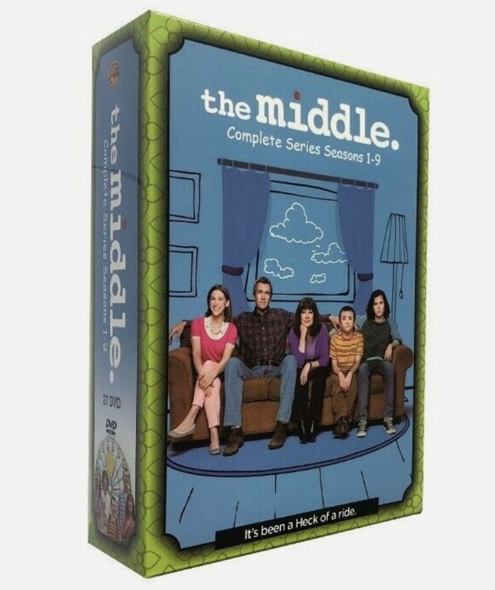 The Middle Seasons 1-9 DVD Box Set Complete Series Bundle Brand