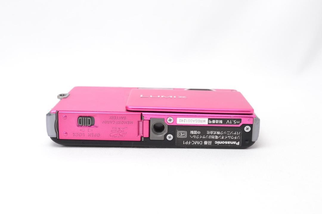 Panasonic LUMIX DMC-FP1 Compact Digital Camera 12.1MP Slim Japan