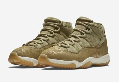 Nike Air Jordan 11 XI Retro Olive Size 5.5-12 Metallic Stout Sail
