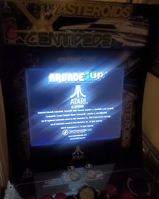 Arcade1Up Atari Deluxe 12-In-1 Arcade Machine with Riser