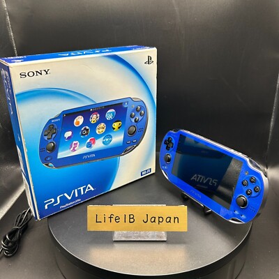 SONY PlayStation Vita PCH-1000 Sapphire Blue Edition SUPER RARE