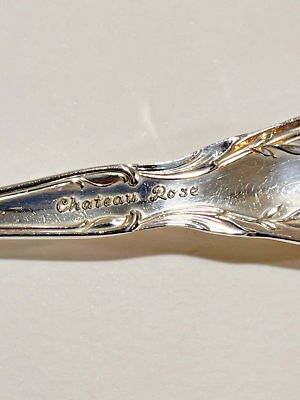 ONE Alvin Sterling Silver Chateau Rose Fork 45.4 Grams No Monogram