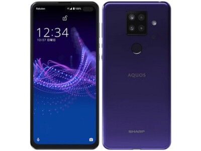 SHARP AQUOS SENSE 4 PLUS QUAD 48MP 128GB ANDROID PHONE JAPAN