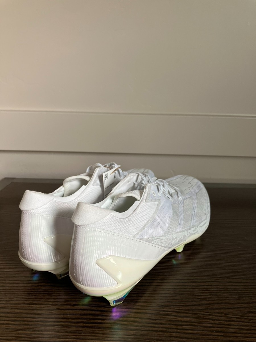 Adidas Adizero Electric Speed White Football Cleats Mens NEW