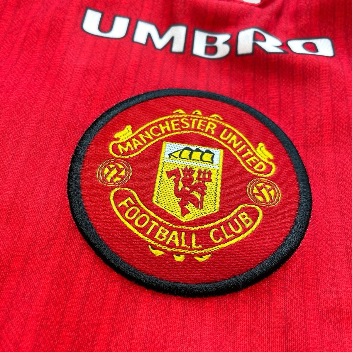 Vtg 1996/1998 LS Umbro Manchester United Cantona Football Jersey