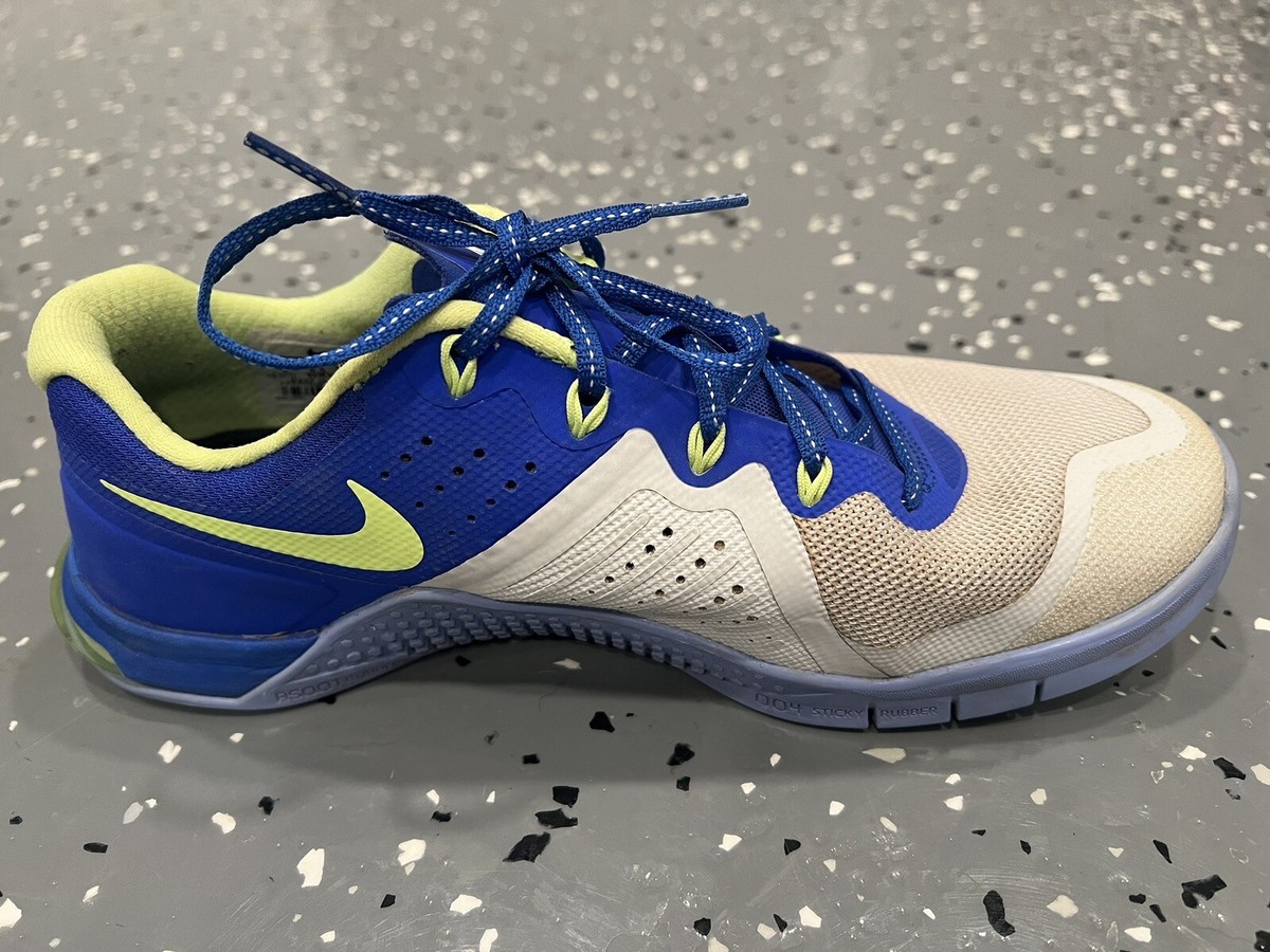 Nike Flywire Metcon 2 Royal Blue Green Grey Women's Training