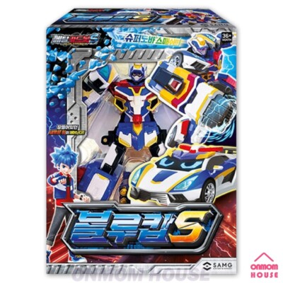 Metal Cardbot S BLUECOP S Transformation Police Car Action Figure