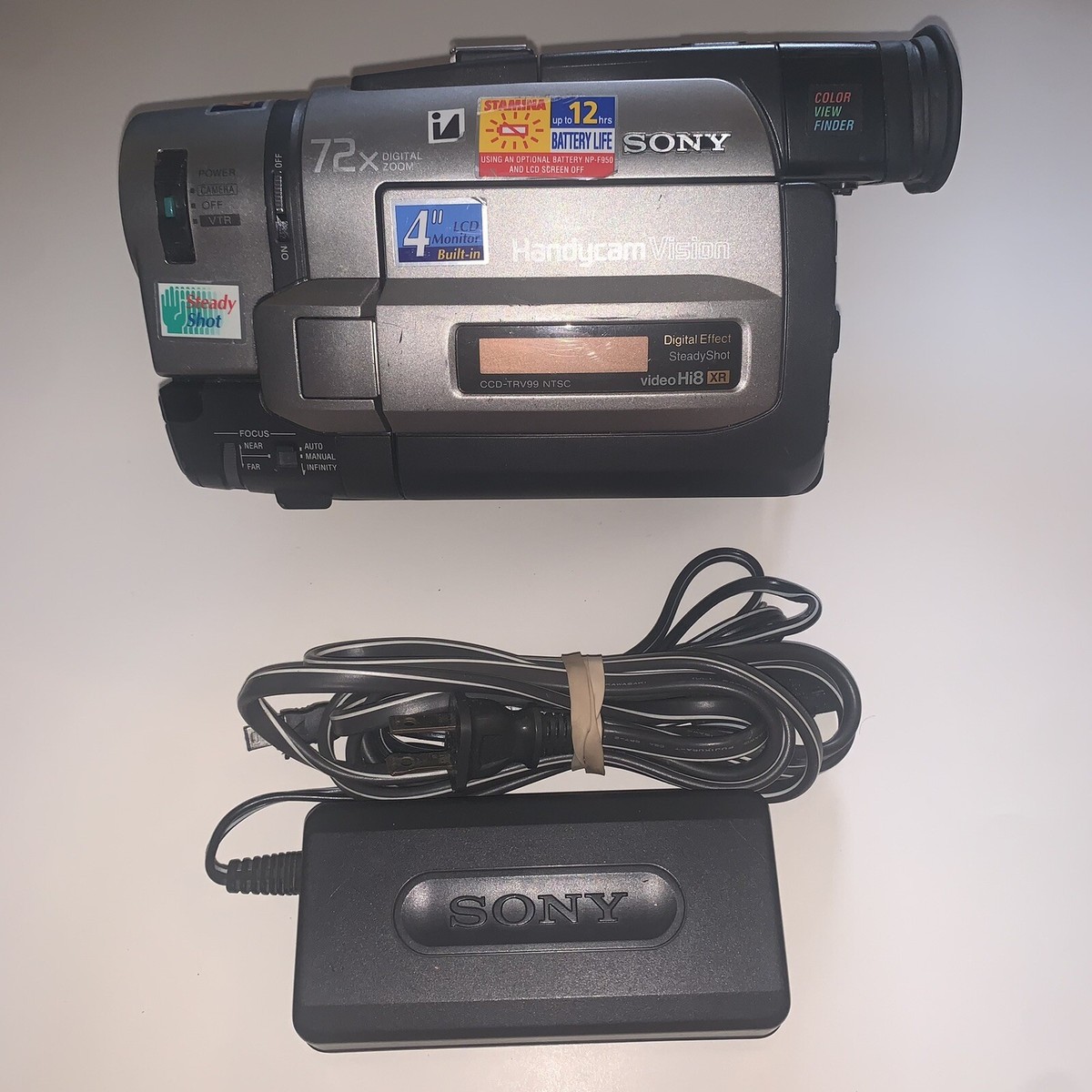 Sony Handycam CCD-TRV99 Hi8 Camcorder NTSC XRay Ghost Hunting IR