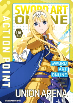 Union Arena Sword Art Online Alice Zuberg Action Point AP Japanese