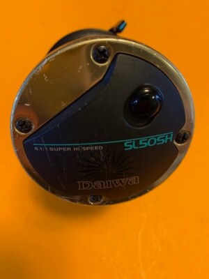 DAIWA SEALINE SL50SH CONVENTIONAL CASTING FISHING REEL WITH THE