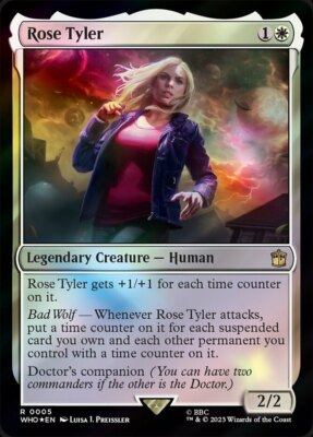 Rose Tyler - Foil x1 Magic the Gathering 1x Doctor Who mtg card | eBay