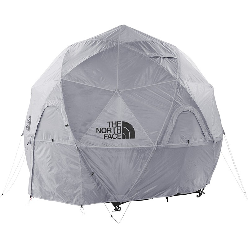 THE NORTH FACE Geodome 4 Tent Outdoor Camp Gear Meld Gray Color