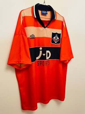 OLDHAM ATHLETIC 1994/95 AWAY FOOTBALL SHIRT JERSEY UMBRO SIZE XXL