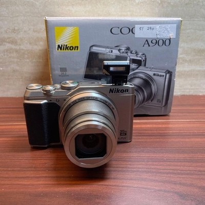 Nikon COOLPIX A900 20.0 MP Digital Camera - Silver for sale online