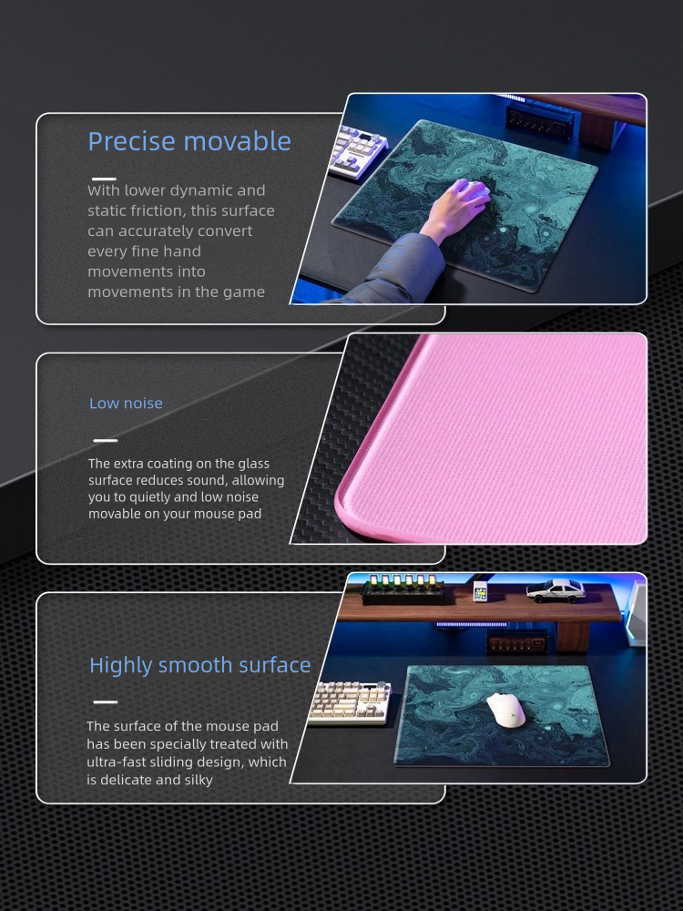 Wallhack Mouse Pad Large Size 35x26cm Gravity Yume Suitable for