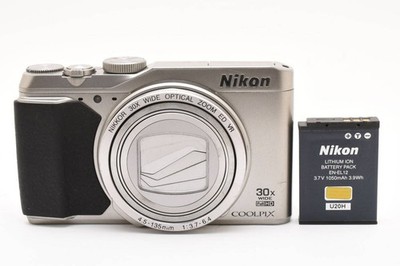 Nikon COOLPIX S9900 silver compact digital camera English language