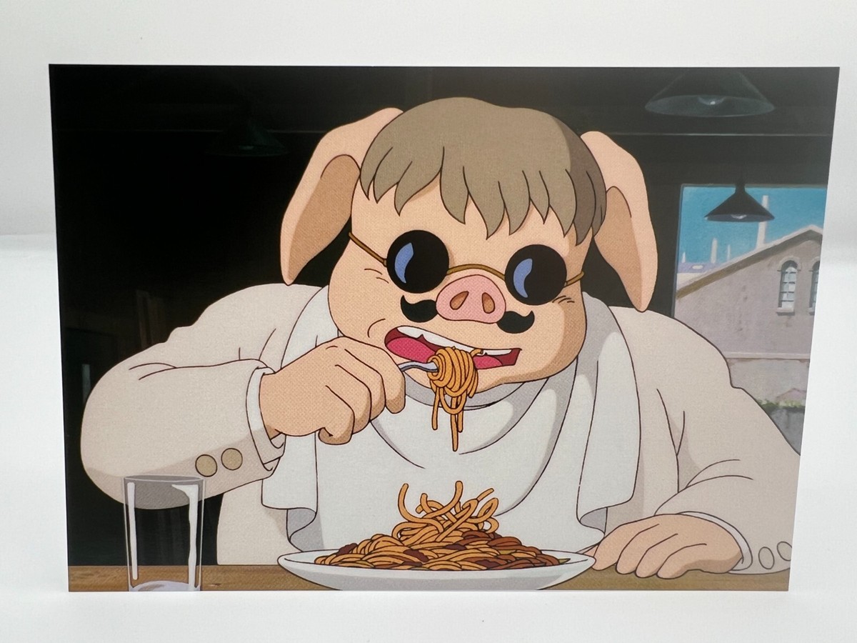 Porco Rosso Postcard Ghibli Museum Limited rare F/S | eBay