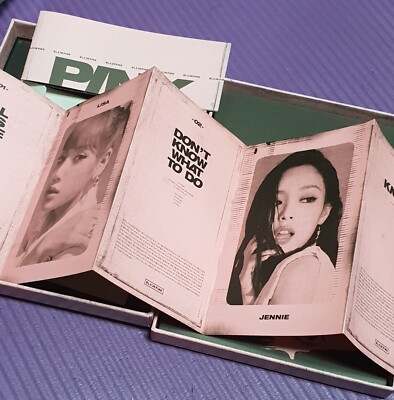 BLACK PINK [KILL THIS LOVE] album Autographed Signed Kpop KOR