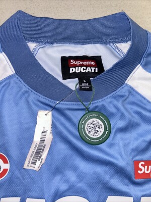 SUPREME X DUCATI SOCCER JERSEY | eBay