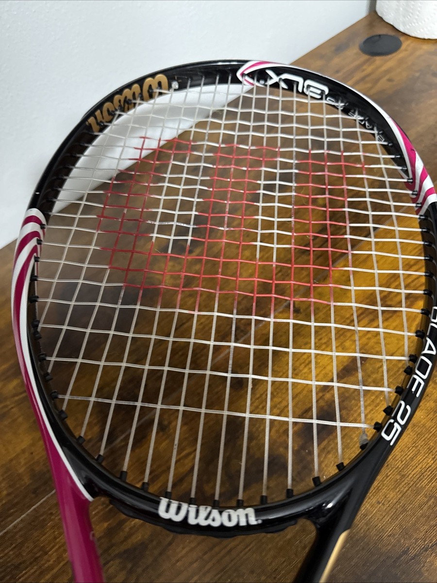 Junior Wilson BLX Blade 25 pink 98 18 x 20 hard to find Rare Grip