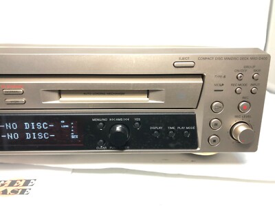 SONY MXD-D400 MD Deck Mini Disk Deck Audio Player Recorder MDLP