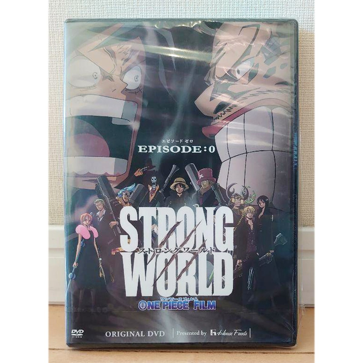 ONE PIECE FILM STRONG WORLD EPISODE 0 ORIGINAL DVD Luffy Shiki