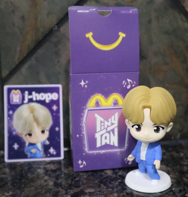 New! 2025 McDonald's-j-Hope TINY TAN x BTS 2025 Happy Meal Toy Ltd