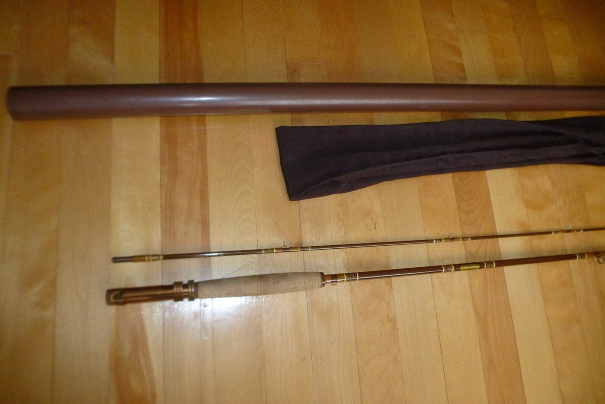 Vintage Fly Fishing Rod Browning Silaflex 6 or 7,USA, Stunning Con