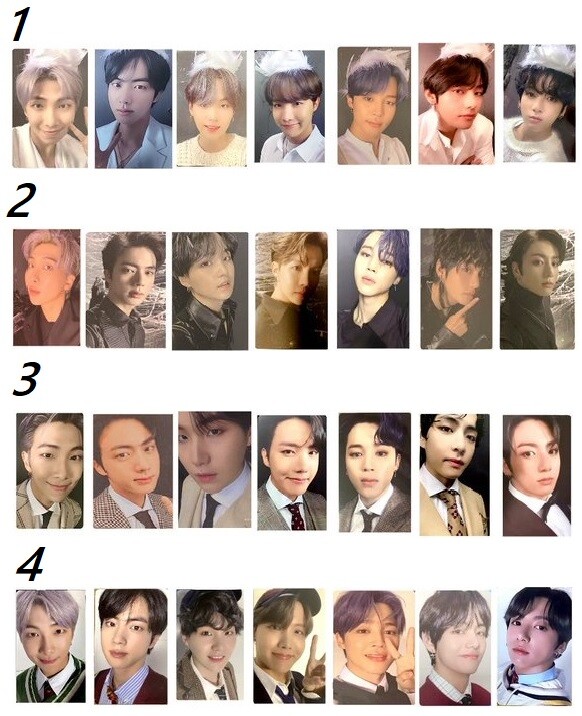 BTS MAP OF THE SOUL : 7 OFFICIAL PHOTO CARD | eBay