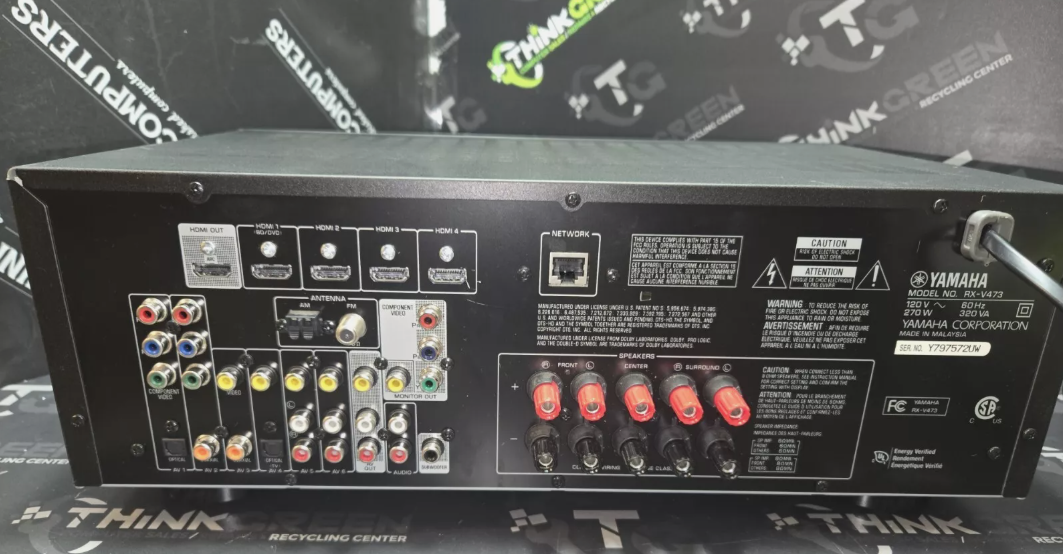 Yamaha RX-V473 5.1 Channel Natural Sound AV HDMI Stereo Receiver