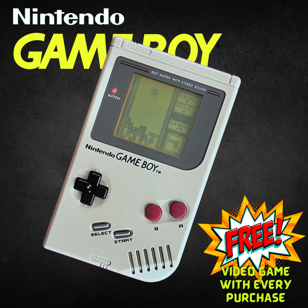 GameBoy DMG-01 Restored Authentic Original Nintendo Handheld Video
