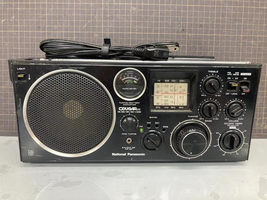 National Panasonic RF-1130 BCL Radio | 4 Band Receiver | RF-1130