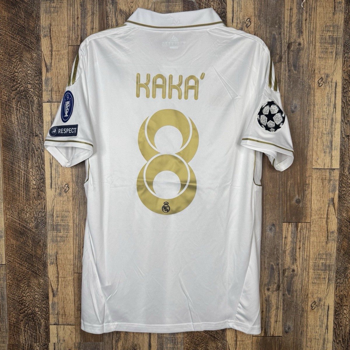 Real Madrid 2011-12 Home Soccer Jersey Kaka #8 Adidas Men's M | eBay
