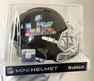 SUPERBOWL LX 60 RIDDELL NFL MINI SPEED HELMET FEBRUARY 8TH, 2026