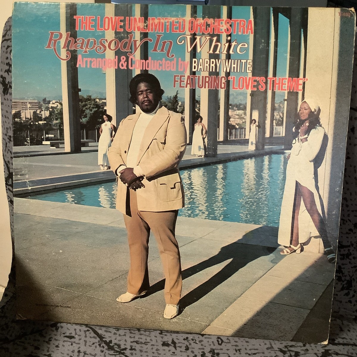 Barry White Love Unlimited Orchestra Rhapsody In White LP 20