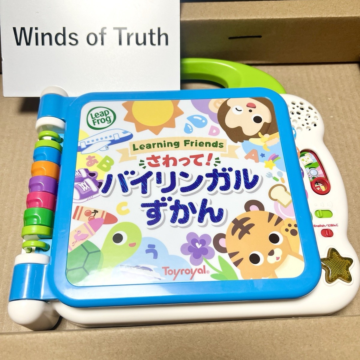 Toyroyal Leapfrog Bilingual 100 Words Book for Toddlers English