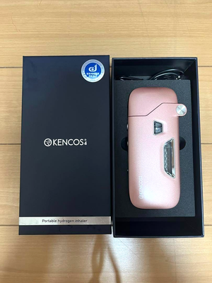 Portable KENCOS 4 Molecular Hydrogen Inhaler Gas Generator Pink