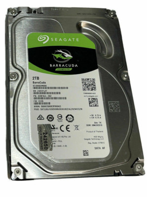 Seagate BarraCuda 2TB, SATA III, 3.5