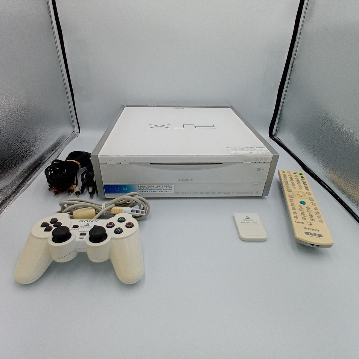 SONY PSX Console DESR-7500 With Controller Remote Japanese PS1 PS2