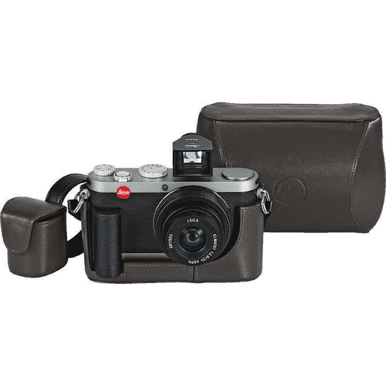 Leica Ever Ready Eveready Leather Case | For Leica X1 | Gray